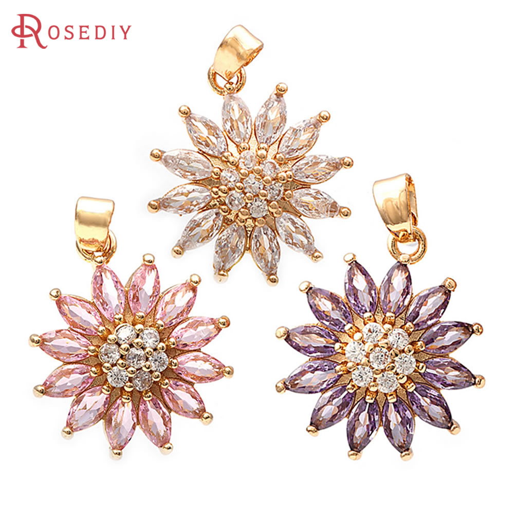 18K Gold Color Brass Sunflower – обзор и цена Body Jewelry High Quality