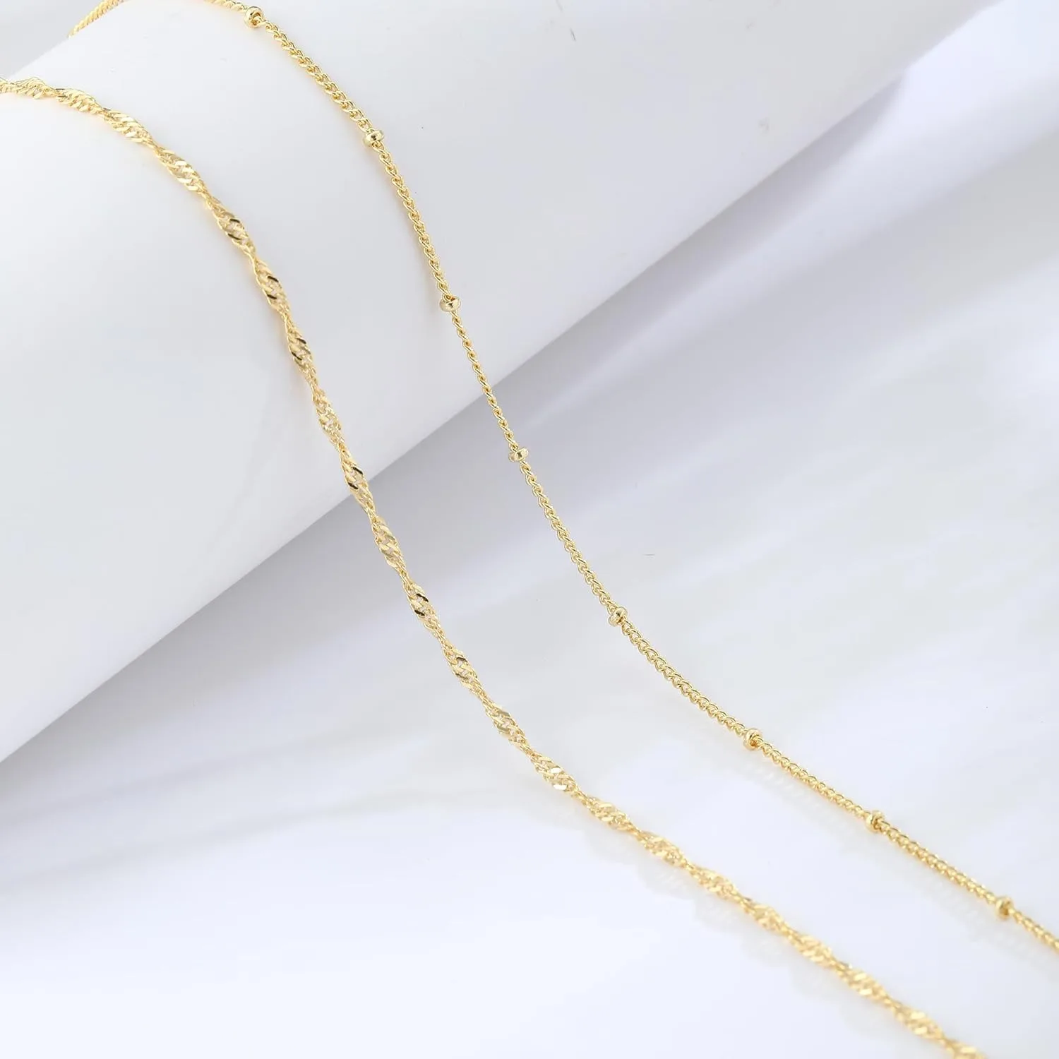 14k Gold Plated 26-33Inch Adju – обзор и цена Body Jewelry Waterproof