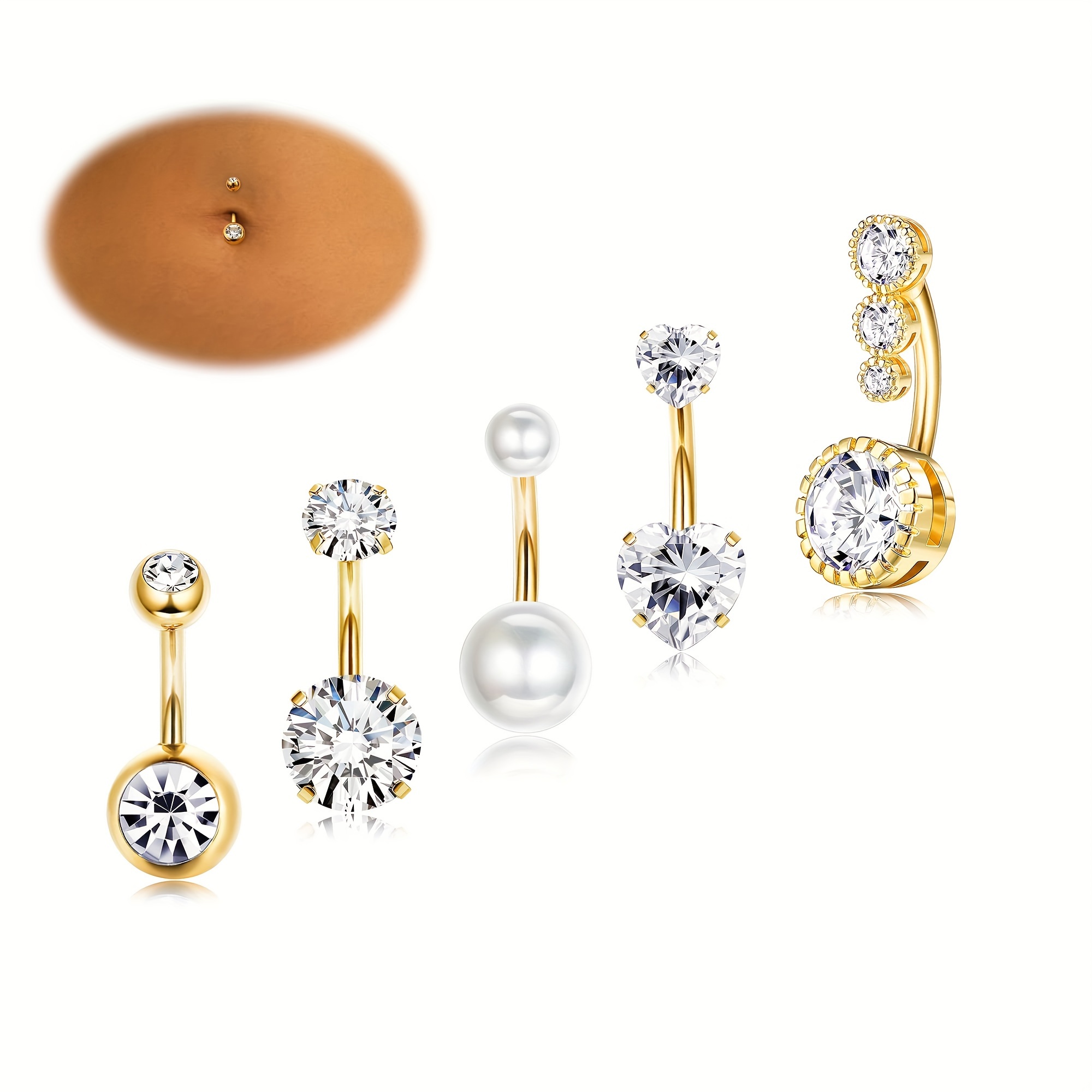 Elegant 14G Stainless Steel Be – обзор и цена Body Jewelry Changing Kit