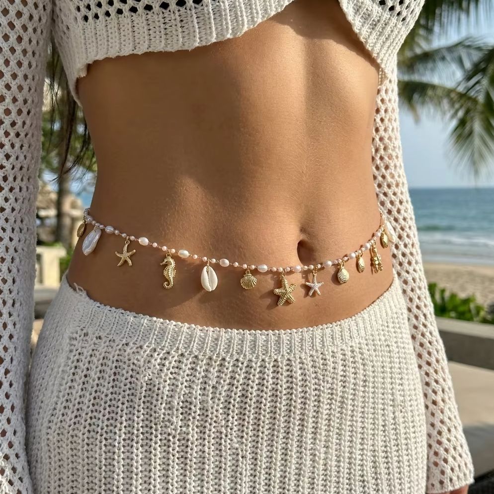 Bohemian Shell Conch Starfish  – обзор и цена Body Jewellery