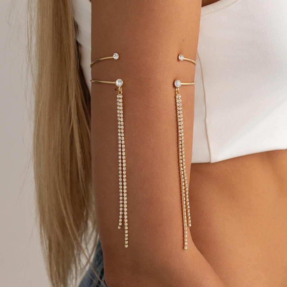 Chic Y2K Style Rhinestone Arm  – обзор и цена Body Jewelry Y2K