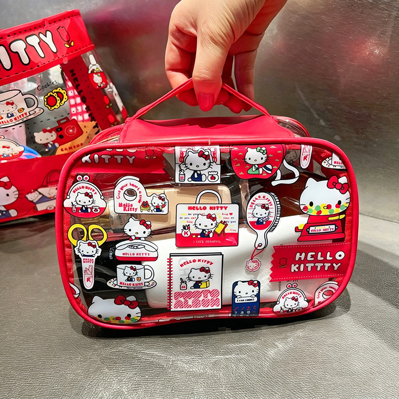 Cute Kitty PVC Cosmetic Bag Wa – обзор и цена Body Jewelry Waterproof